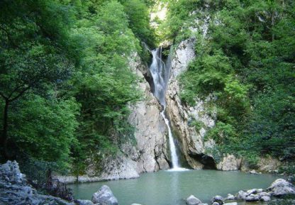 Агурские водопады. Агурское ущелье.