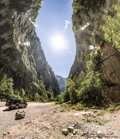 Юпшарский каньон. Абхазия.